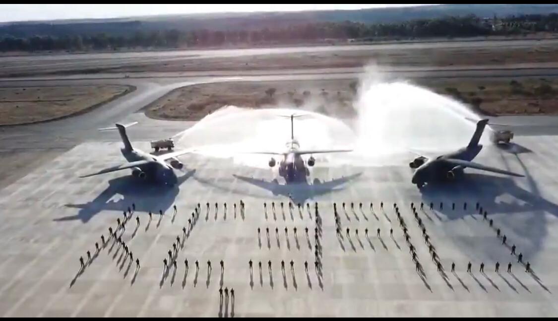 Embraer entrega o terceiro C-390 Millennium à Força Aérea Brasileira